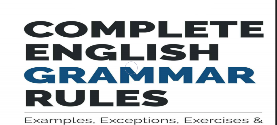English Grammar Rules PDF