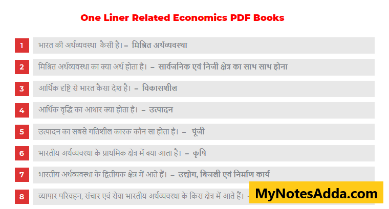 one line linear question of economic