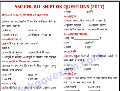 2000+GK SSC Previous Year Questions