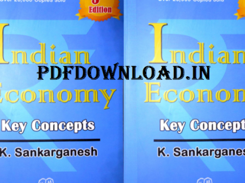 Indian Economy by Shankar Ganesh PDF