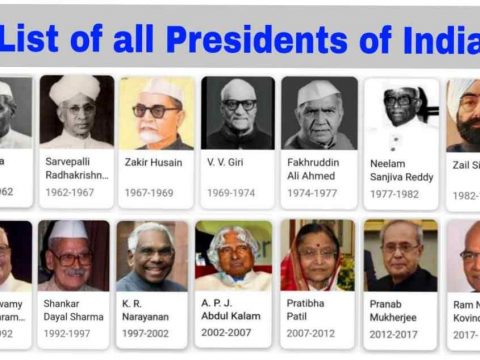 List Of All Presidents Of India Till Now PDF