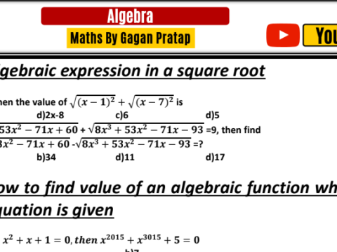 Gagan Pratap Maths Book and Class Notes PDF Download