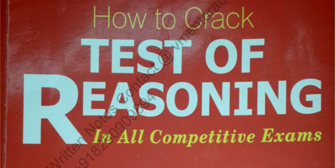 Arihant Reasoning Book PDF For All Competitive Exams