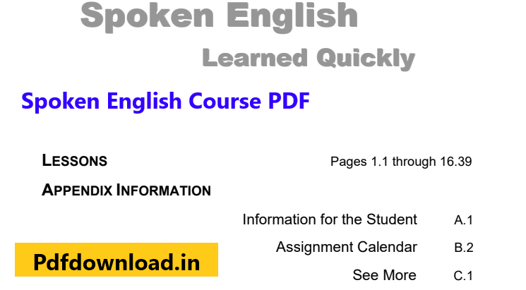 A practical course in spoken english pdf download download windows 10 education for students