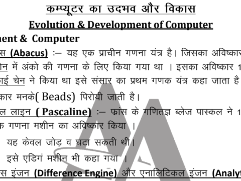 Arihant Computer Awareness Book PDF Free Download in Hindi