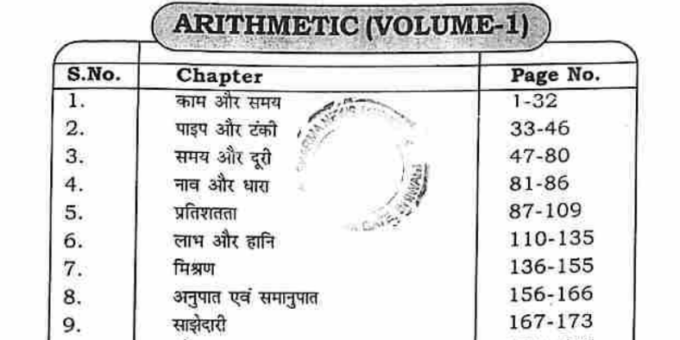 SSC Maths Book PDF In Hindi Free Download 2023