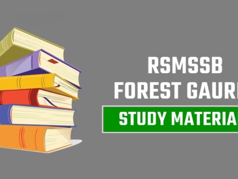 Rajasthan Forest Guard & Forester Notes Pdf