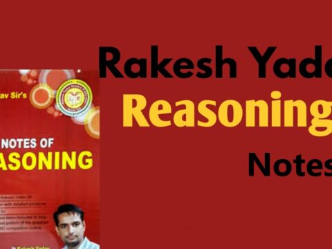 Rakesh Yadav Sir Reasoning Notes Pdf
