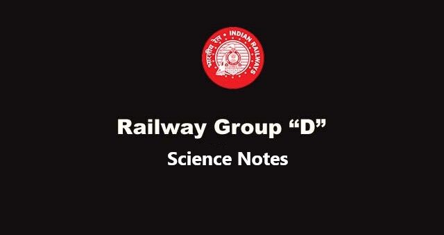 Railway Group D Science (विज्ञान) Notes PDF