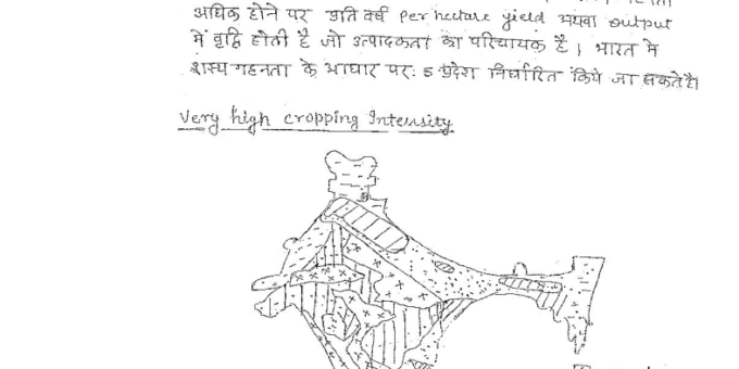 Cropping Intensity Notes Pdf for UPSC 2023