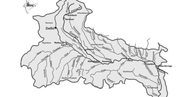 Important rivers in India for competitive exams pdf UPSC