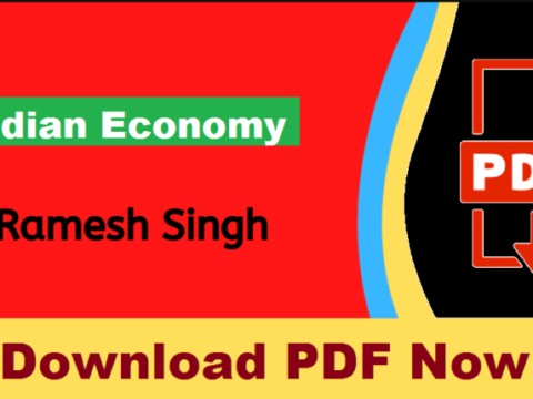 Indian Economy By Ramesh Singh PDF