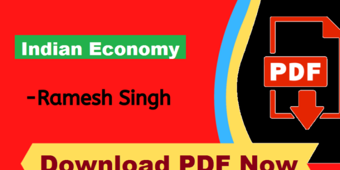 Indian Economy By Ramesh Singh PDF