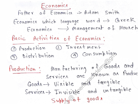 Paramount Economics Handwritten Notes in Hindi pdf Download
