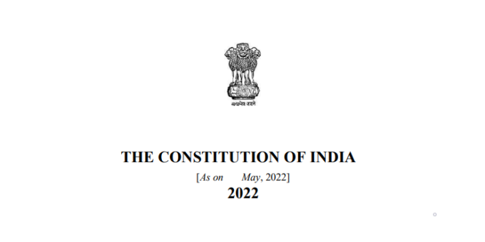 The Constitution of India notes pdf in English 2022