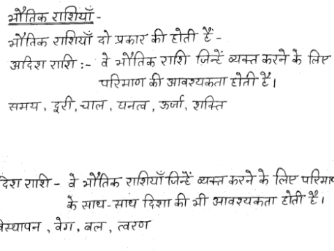 DRDO Physics handwritten Notes PDF in Hindi 2023