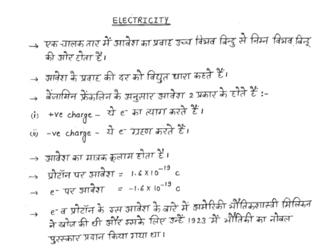 DSSSB complete physics handwritten notes pdf in Hindi