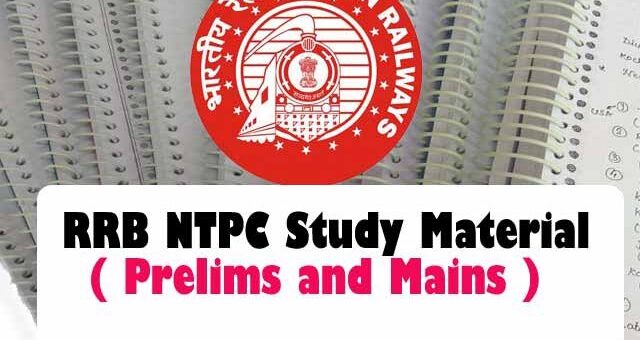 RRB Study Material PDF Download