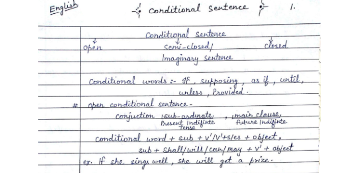 SSC CGL English grammar handwritten notes pdf download