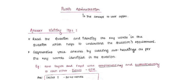 UGC NET Public administration notes in Hindi pdf