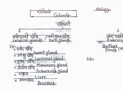 Biology handwritten notes in Hindi pdf for RRB NTPC