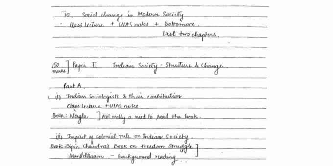 HPPCS Complete Sociology handwritten notes pdf in English