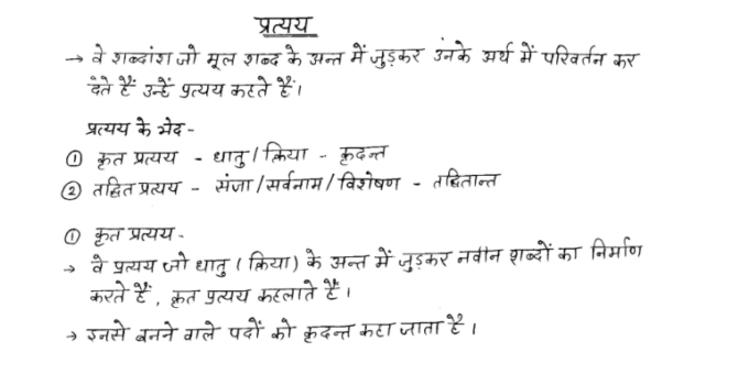MPPSC TGT & PGT Hindi grammar notes in Hindi pdf