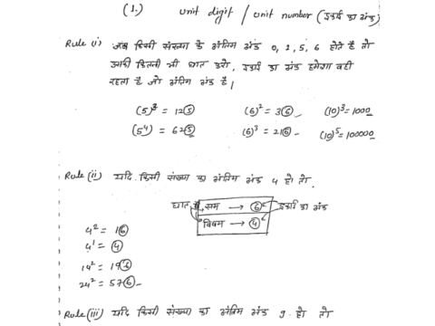 Maths Shortcut Trick Notes For All Competitive Exams