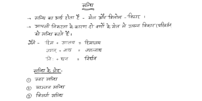 NVS TGT & PGT Hindi grammar notes in Hindi pdf