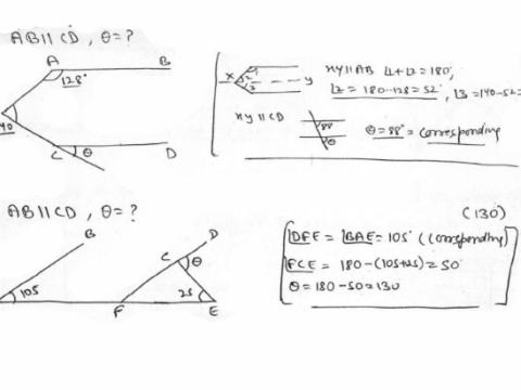 SSC CGL Maths handwritten notes in English