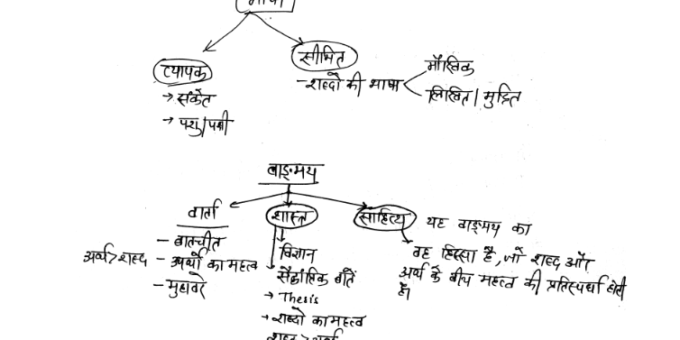 UPPSC Hindi literature handwritten notes in Hindi pdf