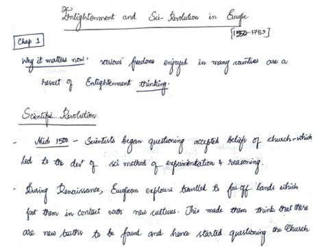World History Handwritten Notes PDF in English