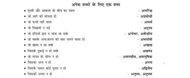 CTET Hindi Grammar Q&A notes pdf 2023