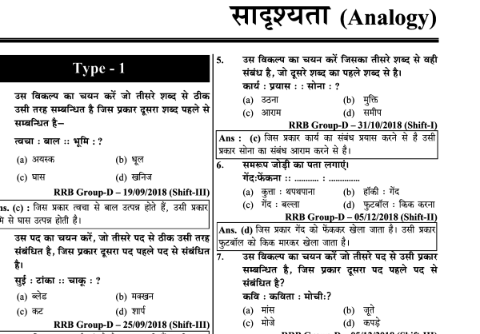 Navy Agniveer Reasoning MCQS notes in Hindi pdf