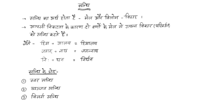 MP Patwari Hindi Grammar handwritten notes in Hindi pdf