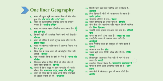 Most Important 500+ Indian Geography MCQs pdf 2023