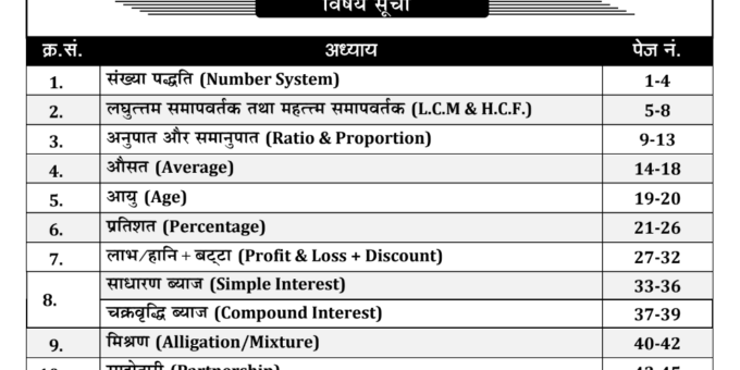 Mathematics Book In Hindi PDF Download 2023