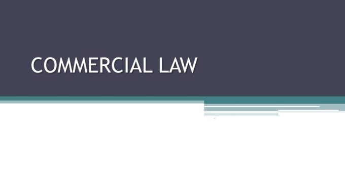 Commercial Law notes for BPSC Judicial Services 2023