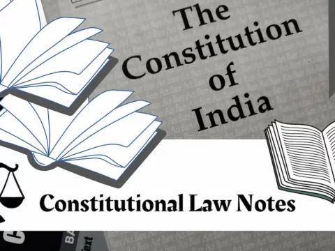 Constitutional and Administrative Law of India notes