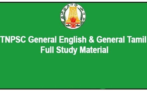 TNPSC General Studies material pdf in English