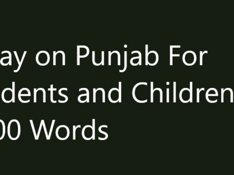 Essay on Punjab For Students and Children in 1000 Words