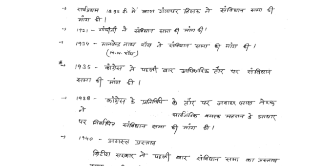 THE BEST POLITY PDF NOTES IN HINDI FOR UPSC