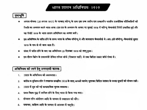 RPSC Second Grade First Paper (GK) notes pdf 2024