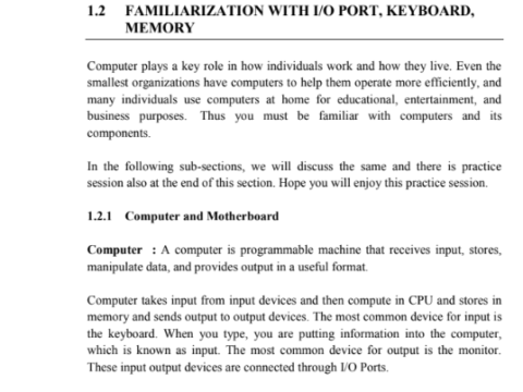 {Computer Fundamentals Notes} pdf