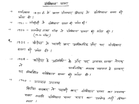 RPSC Junior Legal Officer- Top Indian Polity notes in Hindi pdf