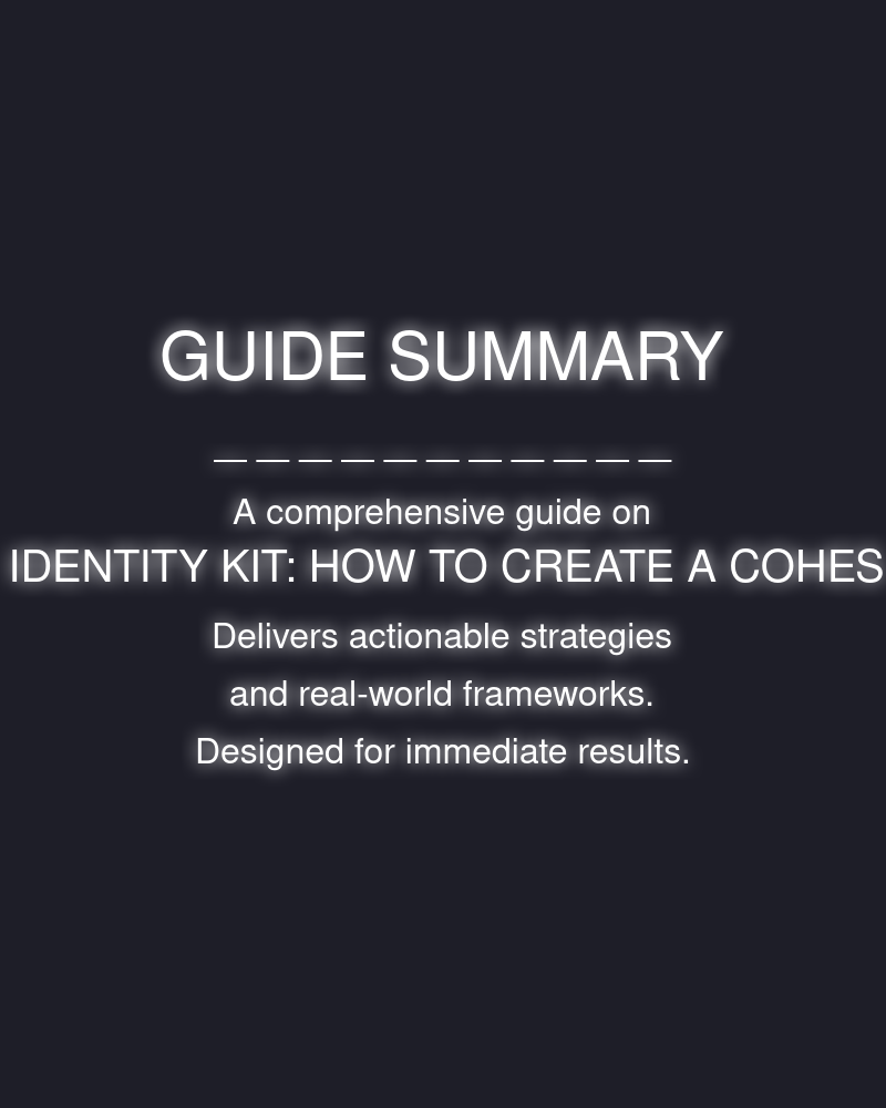 Brand Identity Kit: How to create a cohesive visual style for new storefronts. - Image 4