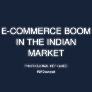 E-commerce Boom in the Indian Market