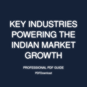 Key Industries Powering the Indian Market Growth