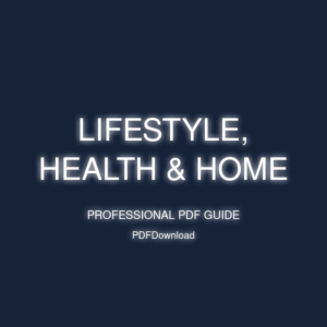 Lifestyle, Health & Home