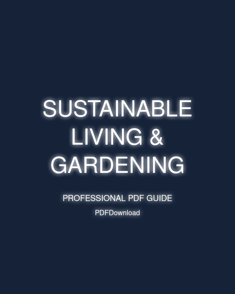 Sustainable Living & Gardening